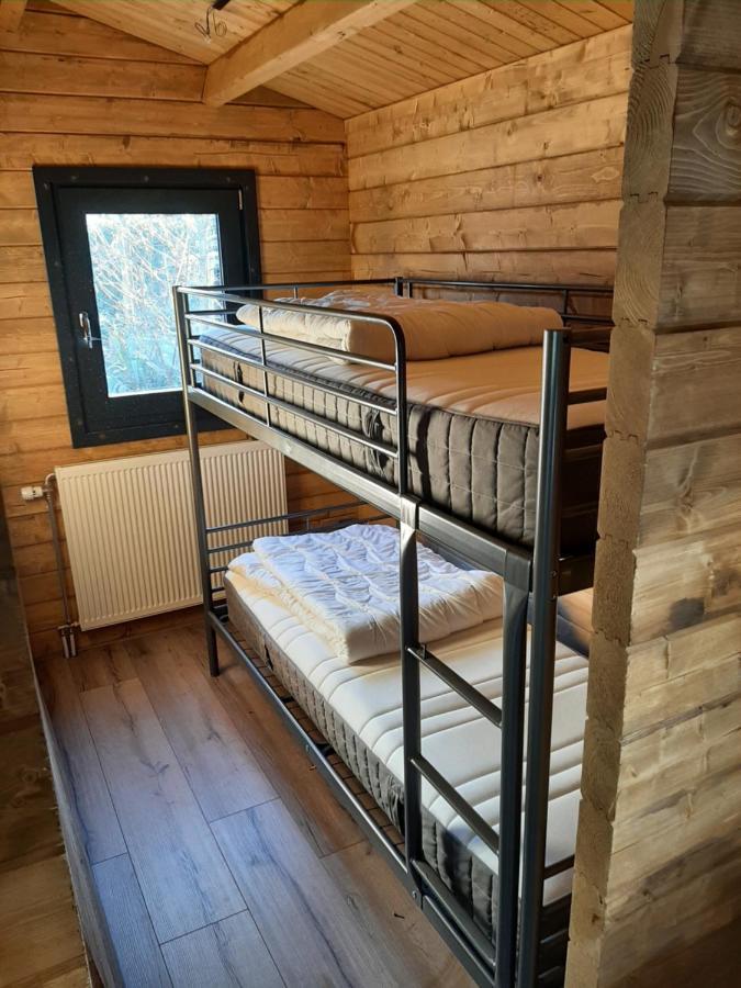 3 Slaapkamer Blokhut Met Opgemaakte Bedden Villa Putten Exterior foto